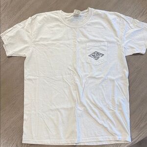 Comfort Colors White Pocket Tee with Graphic